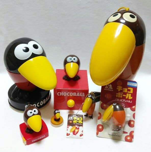 キョロちゃんチョコボール❤︎初代オリジナルカラーセット❤︎非売製品