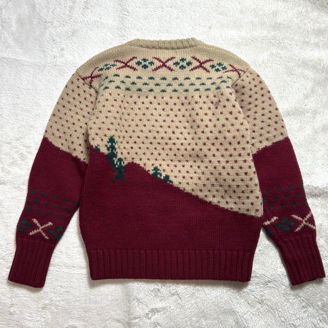Polo Ralph Lawren wool ニット ヴィンテージ　スキー　M