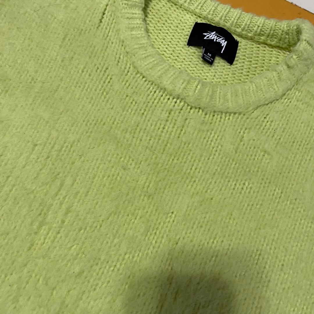 Stussy シャギー モヘア　ニット　セーター M ステューシー