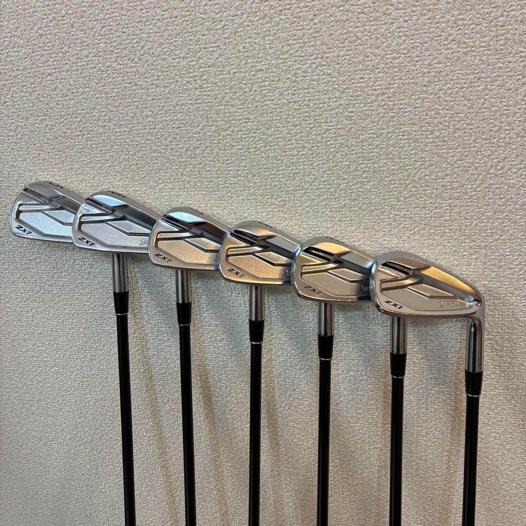 美品　スリクソン　zx7 アイアン 5〜P（6本） RAUNE i90S