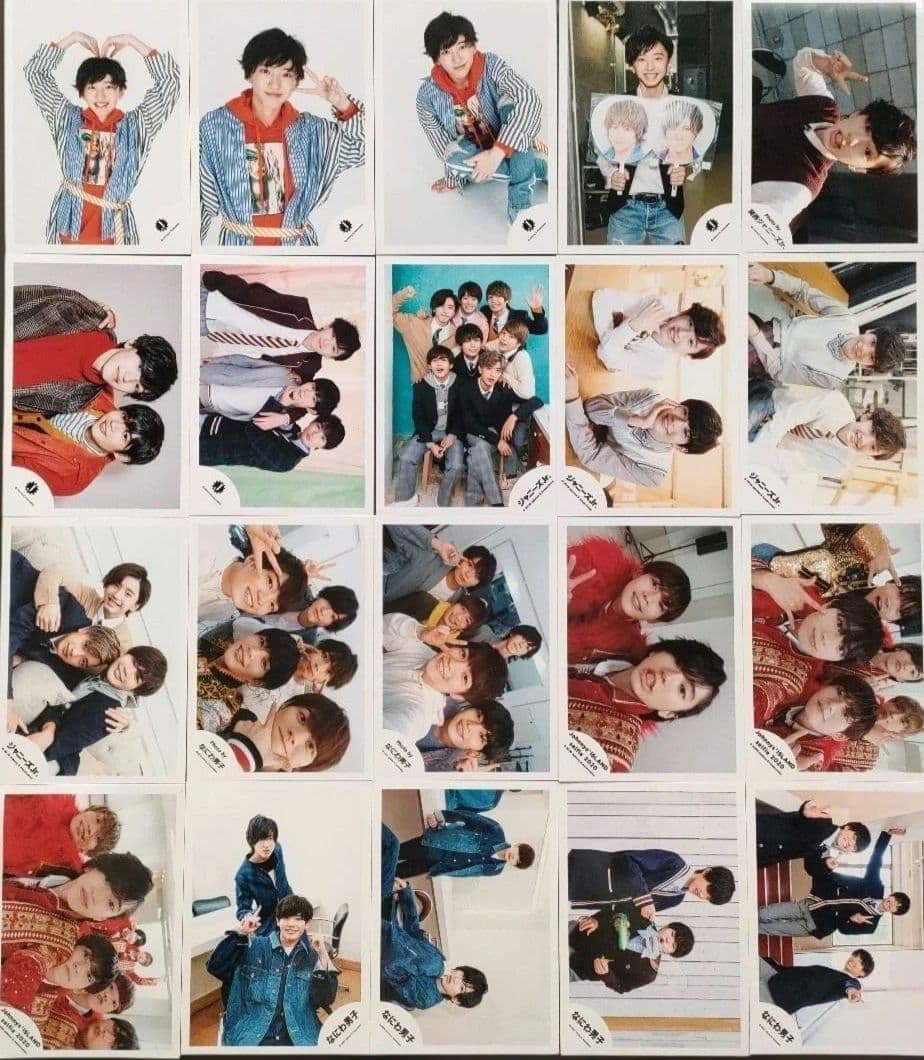 道枝駿佑 なにわ男子 公式写真 ① ソロ 混合 集合 Jロゴ Jr.