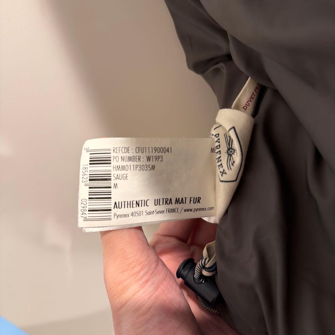 PYRENEX AUTHENTIC ULTRA MATTE SAUGE 美品