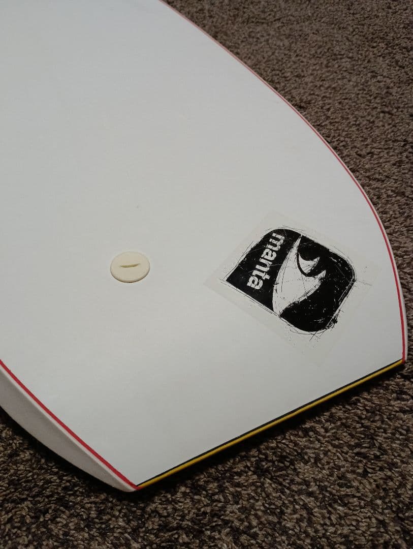 マンタ manta ボディボード イエロー 約105cm✕55cm