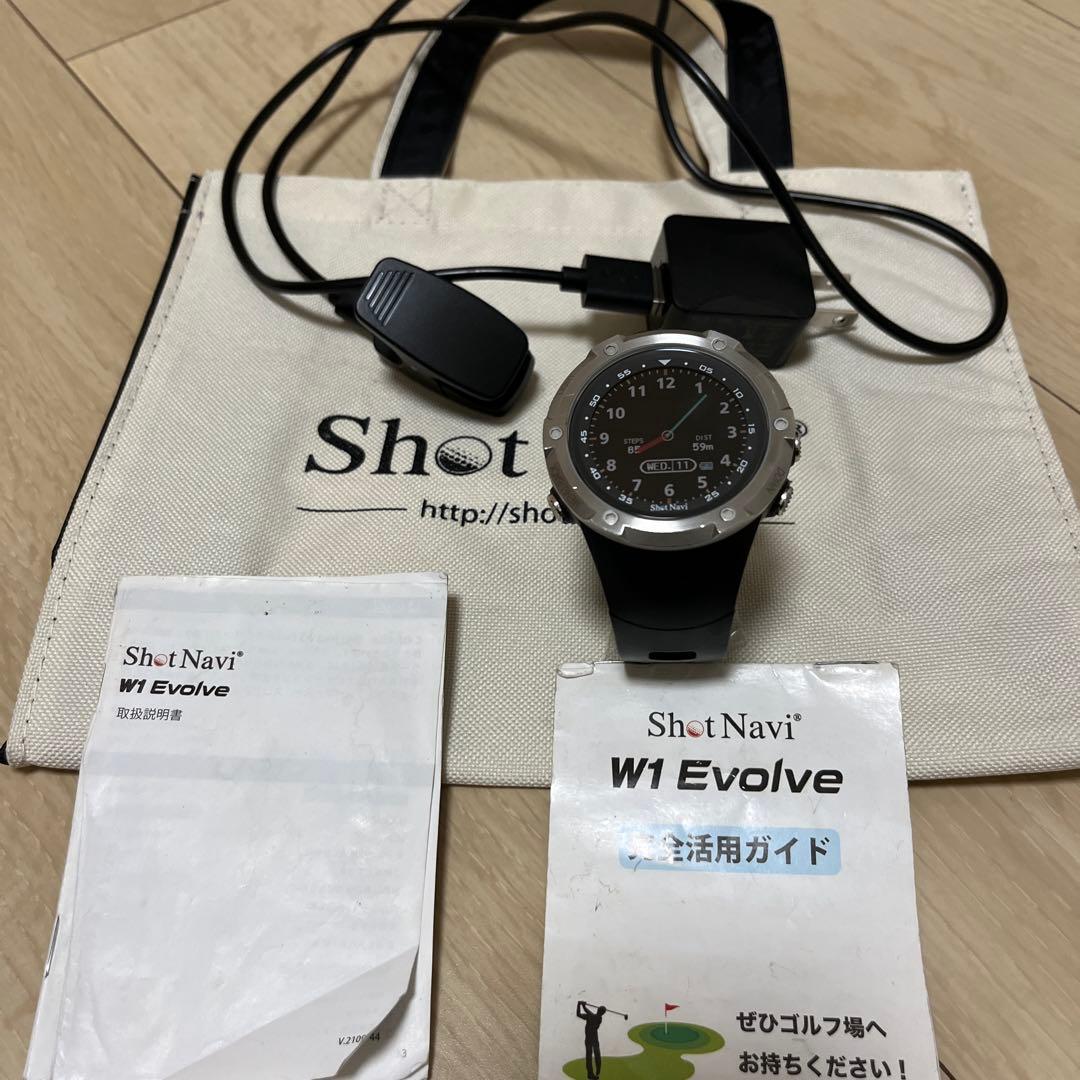 ショットナビW1　Evolveブラック
