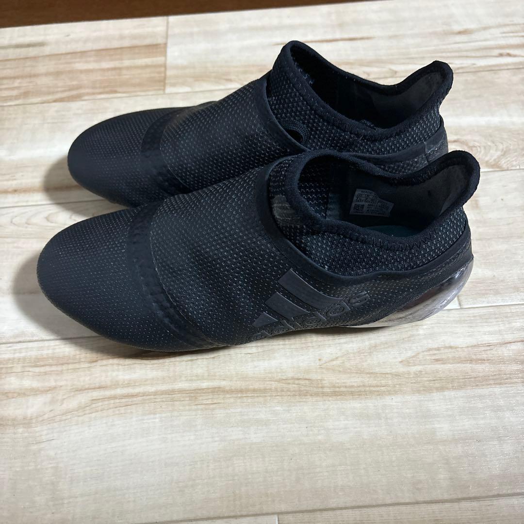 エックス 17+ ピュアスピード FG/AG ブラック 25.5cm