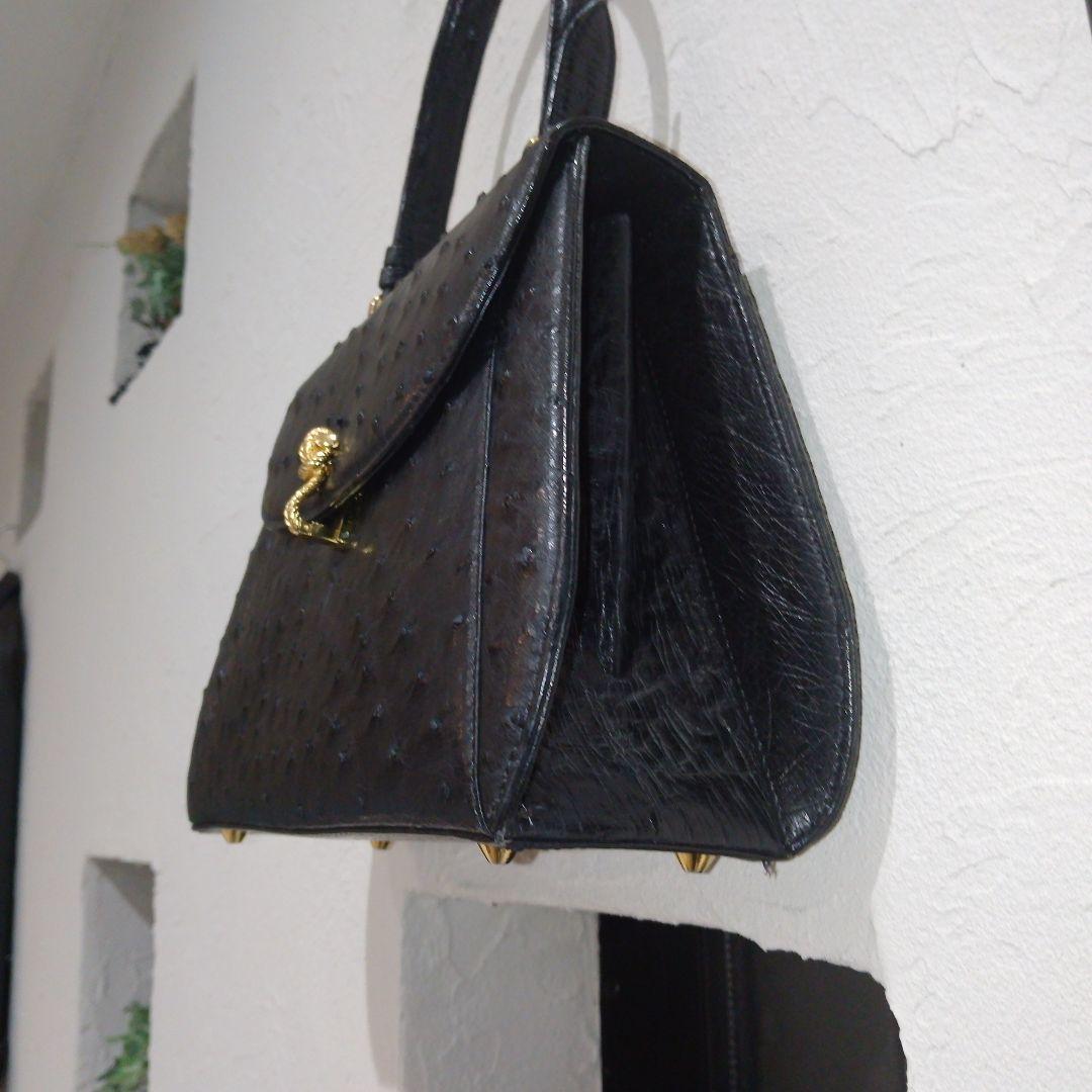 セレモニー❣️試着程度❣️高級オーストリッチフルポイント❣️ハンドバッグ和服も♡