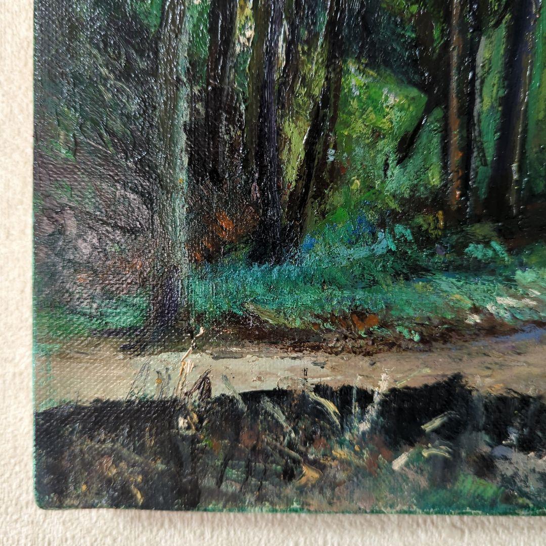 F6号油彩画（額縁入り)No.61