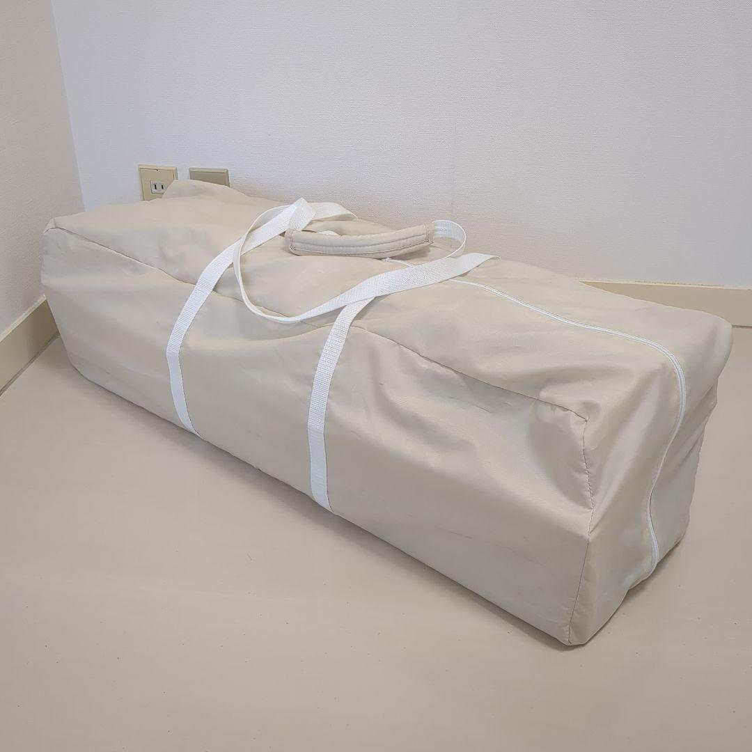 【美品】アップリカ　ココネルエアープラスAB　ホワイトベージュ　取説　保存袋付き