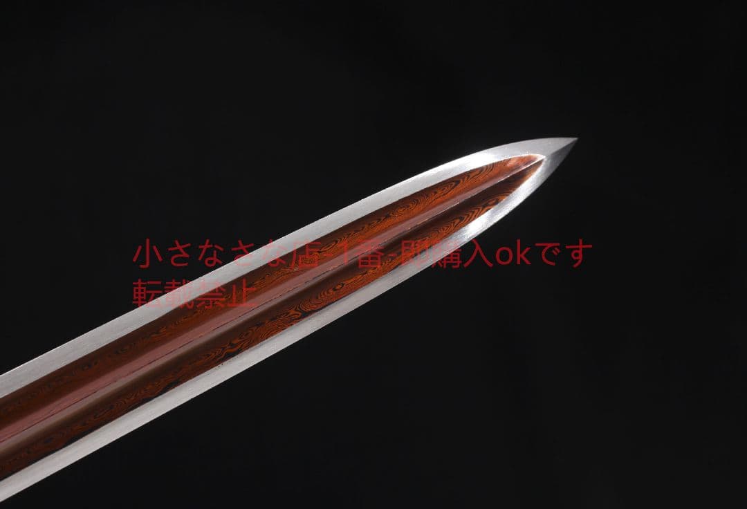古典的な銅装漢剣模様鋼が赤くなる 古兵器 武具 刀装具 日本刀 模造刀 居合刀