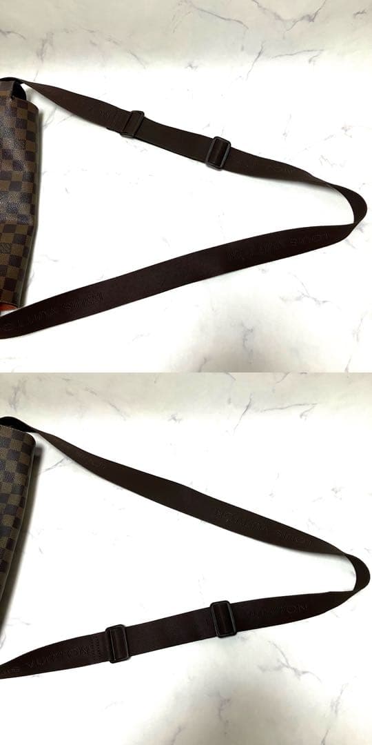 ルイヴィトン ダミエ ショルダーバッグ バスティーユ 大容量 A4対応 斜め掛け