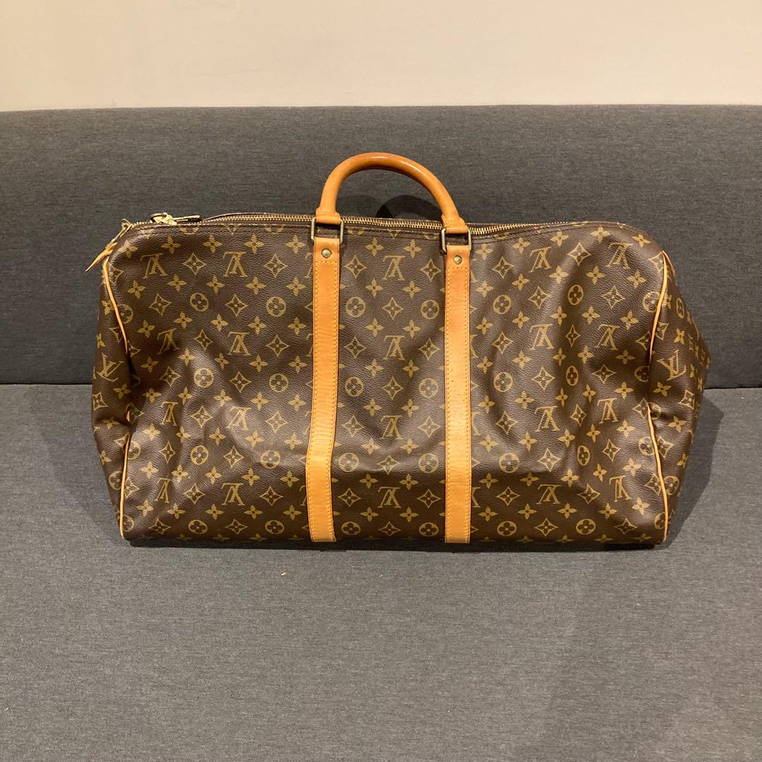 【5893】ルイヴィトン　モノグラム　キーポル50 ボストンバッグ