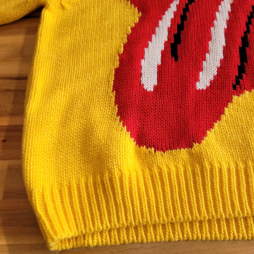 DONCARE Rolling Stones 舌ロゴ ニットセーター