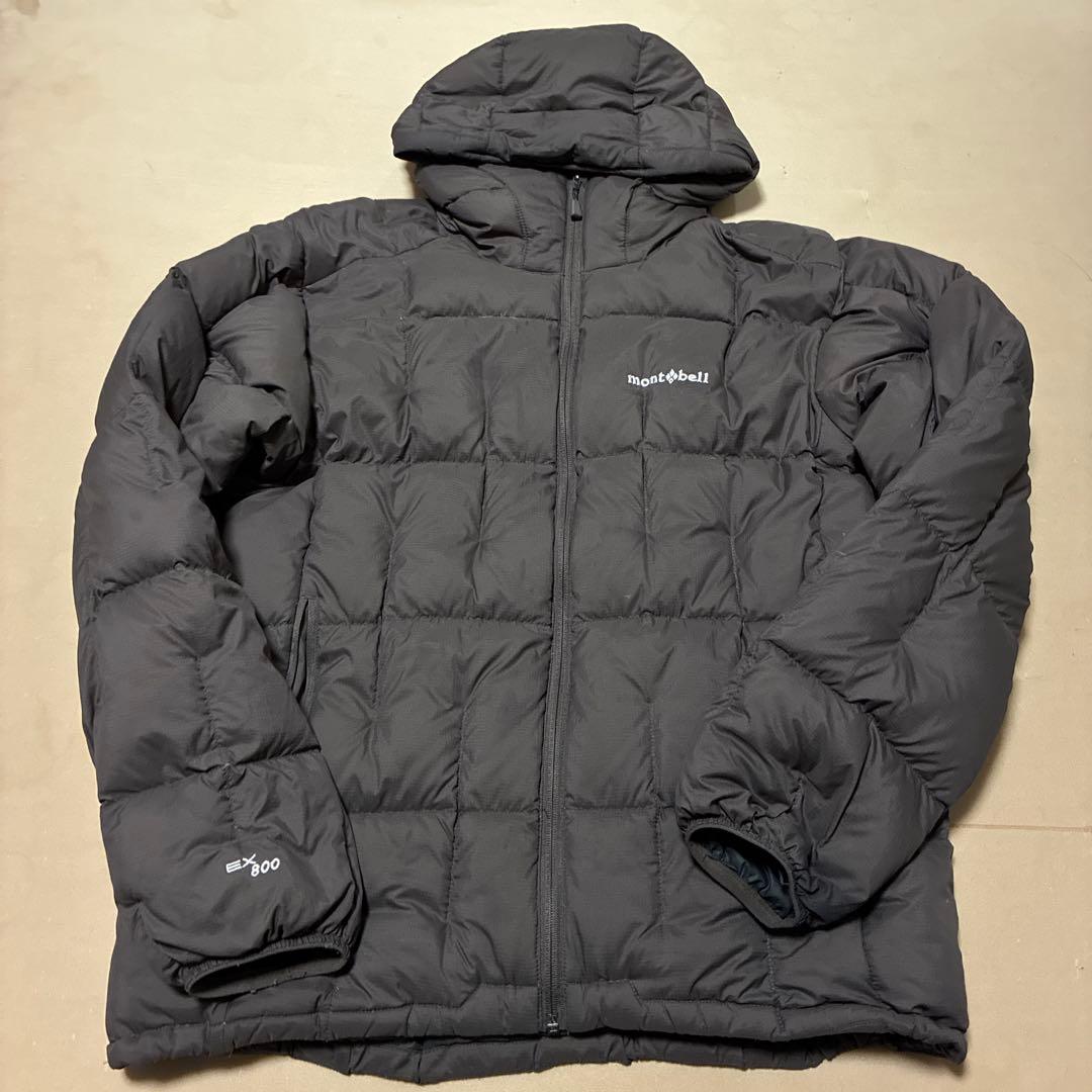 mont-bell EX 800 ダウンジャケット ブラウン