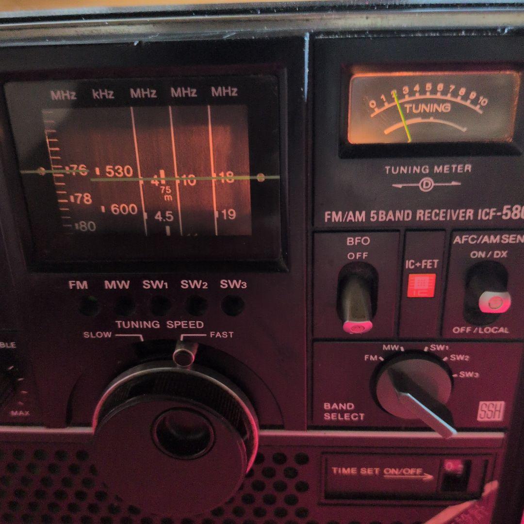 b*s様 SONY ICF-5800 スカイセンサーラジオチューナー