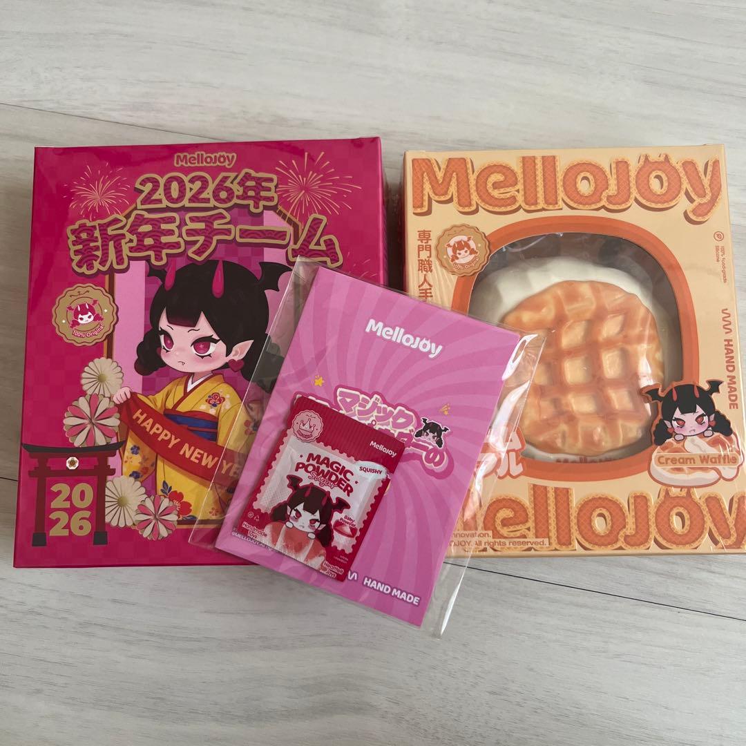 Mellojoy新年チーム クリームワッフル