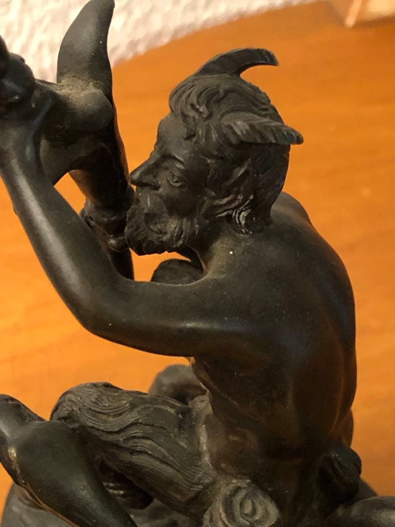 アンティーク　1890s デビル　悪魔　オカルト　骨董　インダストリアル　レトロ