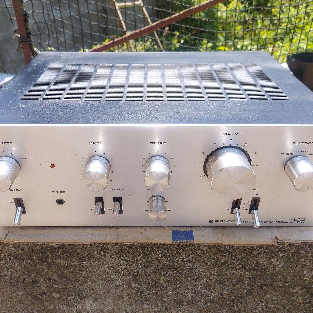 パイオニアステレオアンプSA-6750