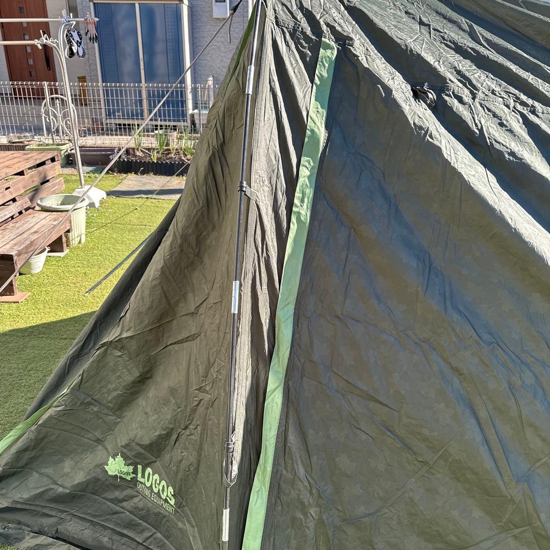 ロゴス テント キャンプルーミー リビング ドーム L logos 使用回数少