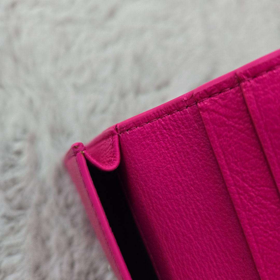 バレンシアガ　ペーパーマニー　 レザー 名刺入れ