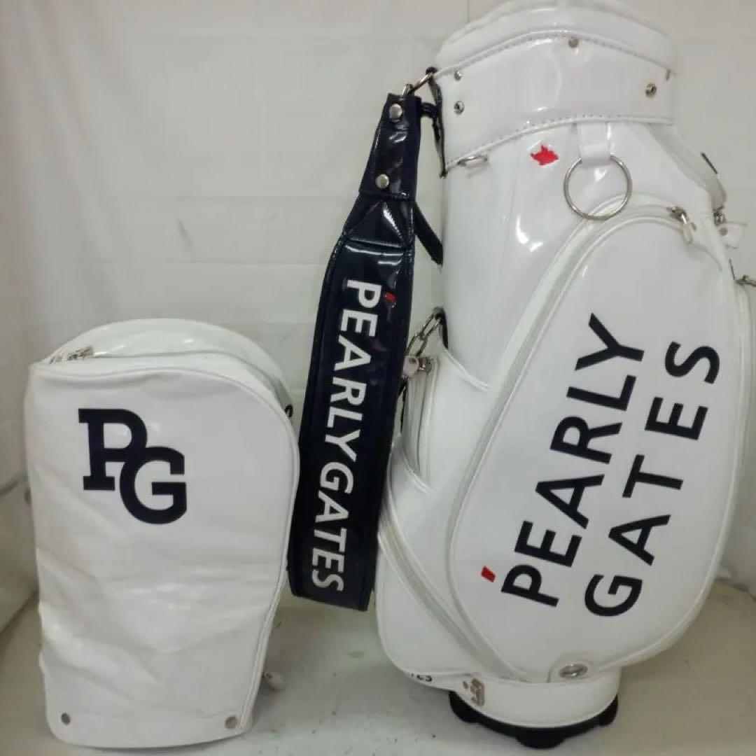 PEARLY GATES★パーリーゲイツ★9.0型★エナメル★完売品★スタッフ