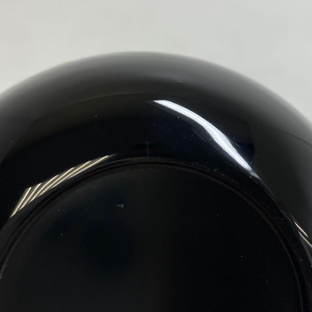 ☆2F 名工 吉田華正 蒔絵 なつめ 共箱 直径約6cm 東T8-0203