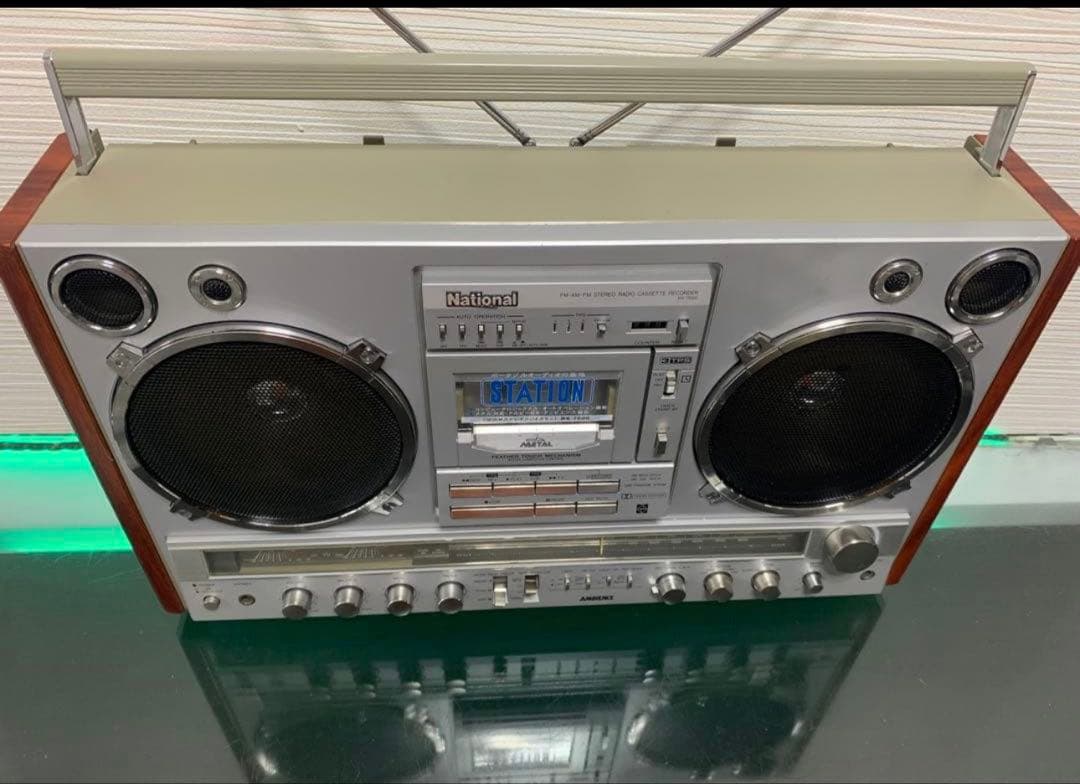 美品BLT変更可能ナショナル　RX-7000 ラジカセメンテナンス済み ラジオ