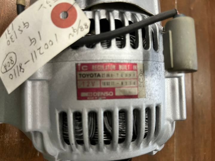M-4 トヨタクラウン　オルタネーター　ダイナモ　GS130 131