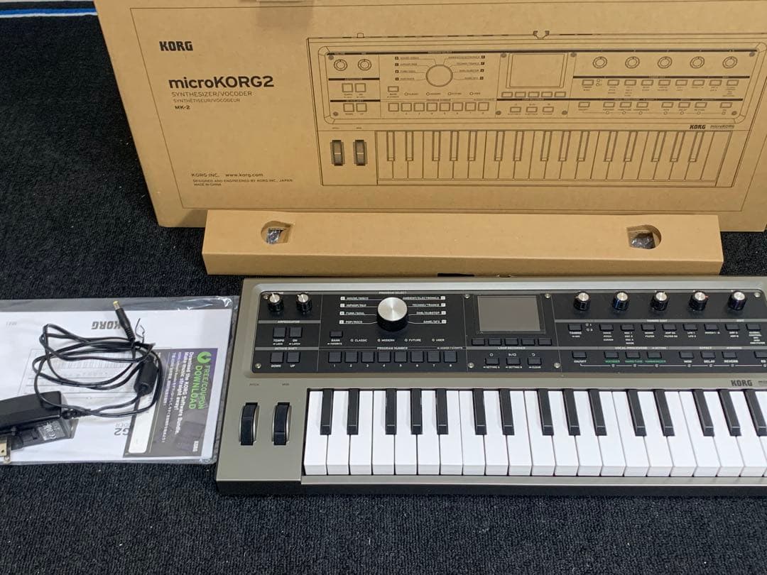美品　KORG microKORG2 シンセサイザー　新型マイクロコルグ