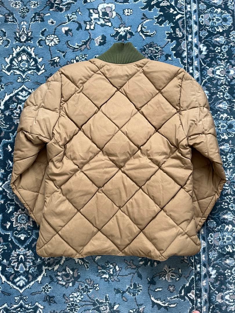 Crescent DownWorks キルティングジャケット M ベージュ