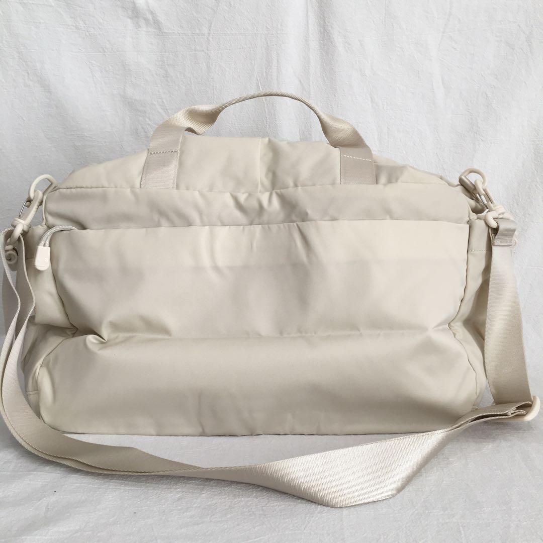 ザノースフェイス ショルダーバッグ ダッフルバッグ ナイロン クリーム A4対応
