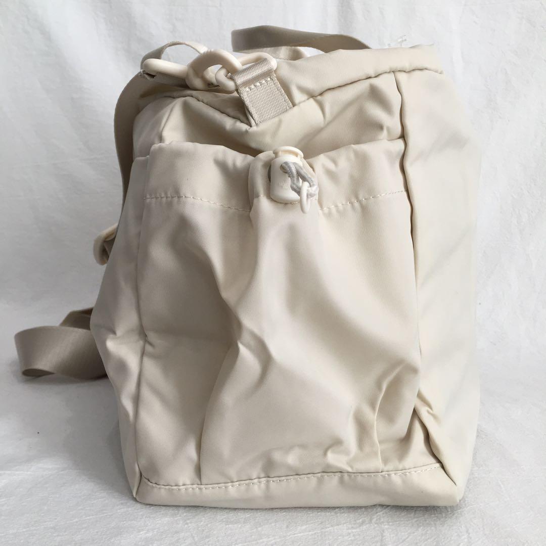 ザノースフェイス ショルダーバッグ ダッフルバッグ ナイロン クリーム A4対応