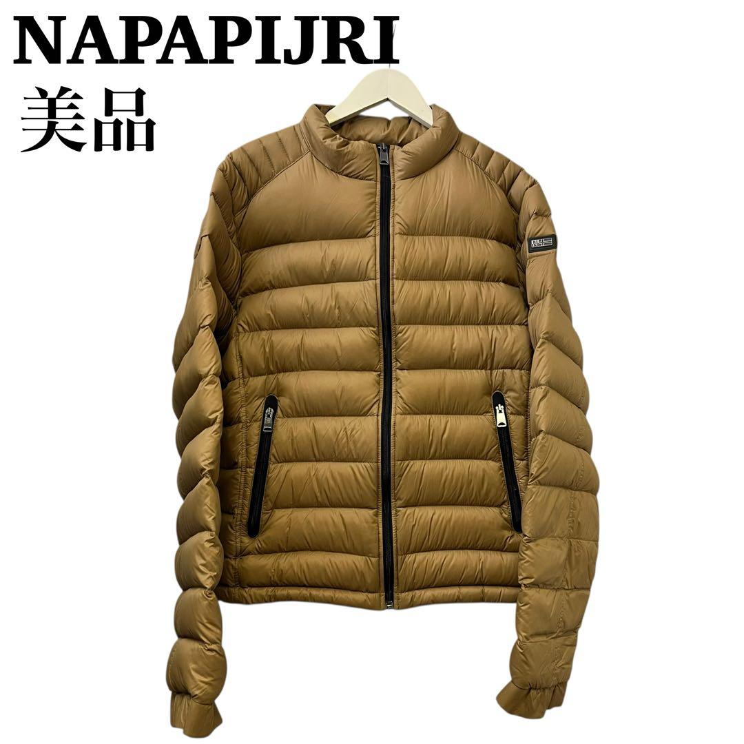 美品　ナパピリ　NAPAPIJRI ダウンジャケット　XL オリーブ