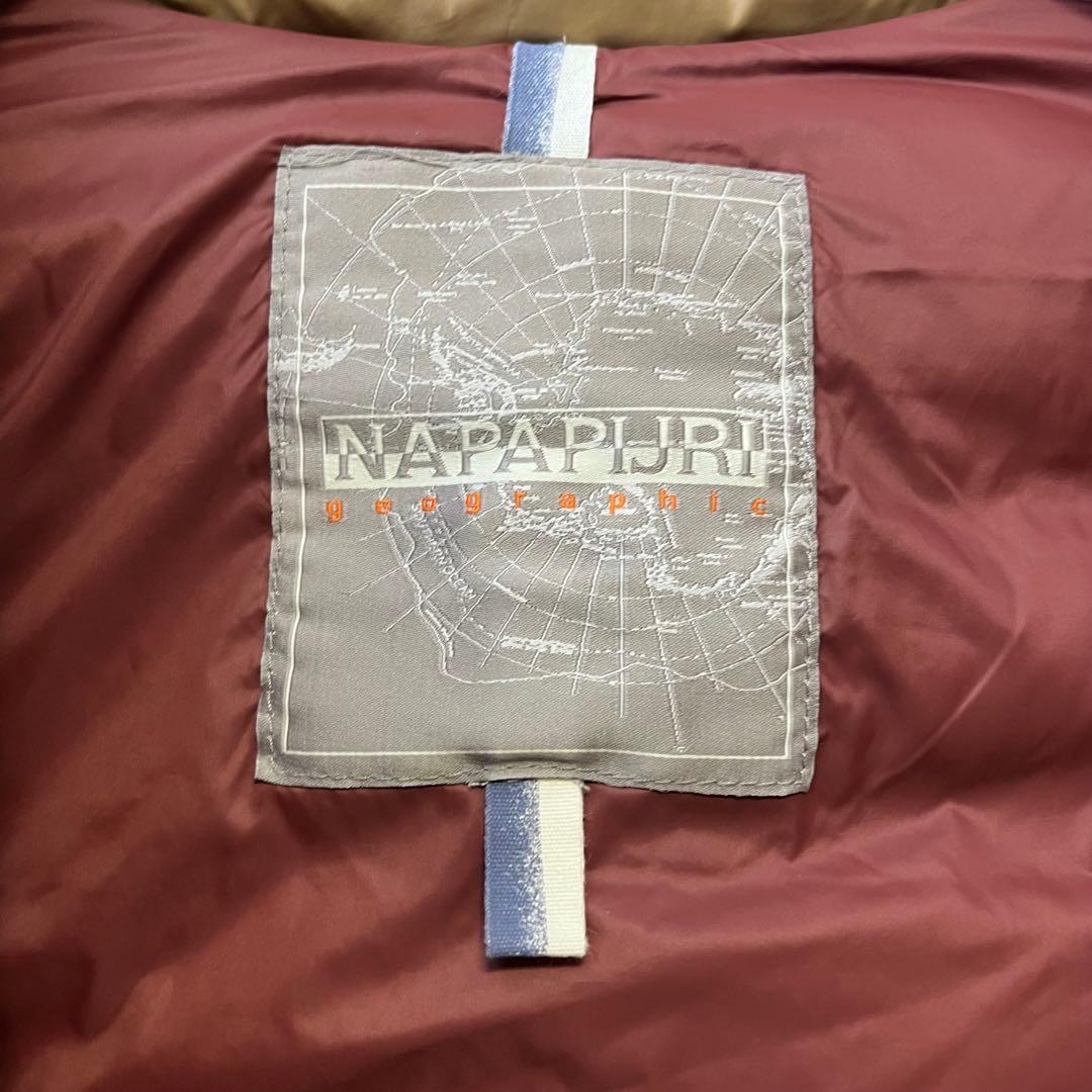 美品　ナパピリ　NAPAPIJRI ダウンジャケット　XL オリーブ