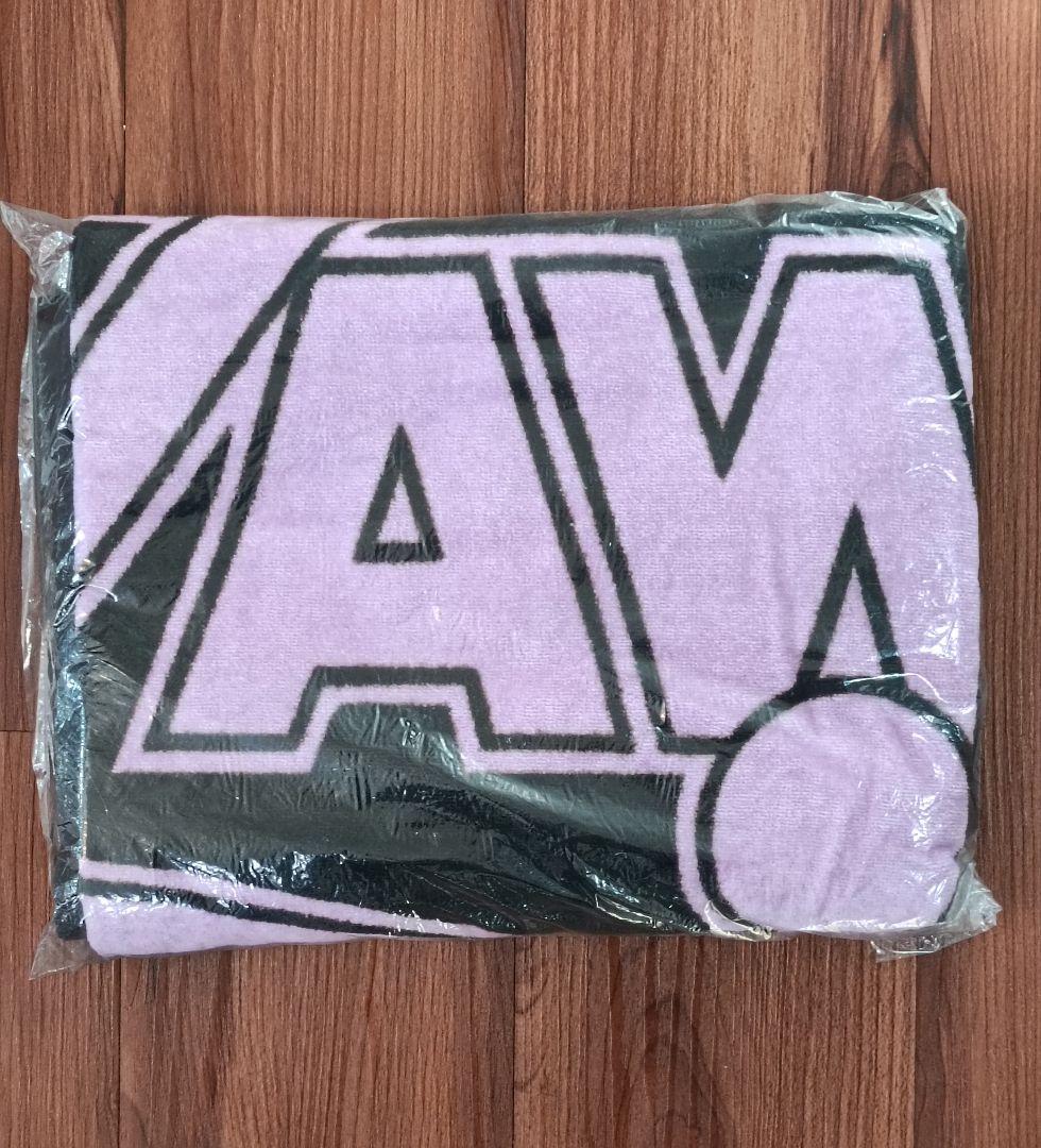 【新品未使用】矢沢永吉スペシャルビーチタオル　SBT （ロゴ）紫 旧サイズ