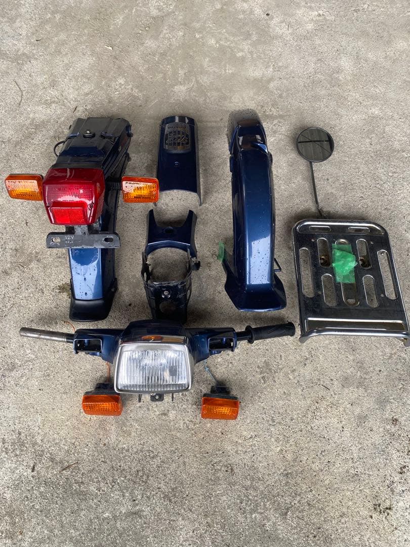 スーパーカブC50カスタム　純正パーツセット