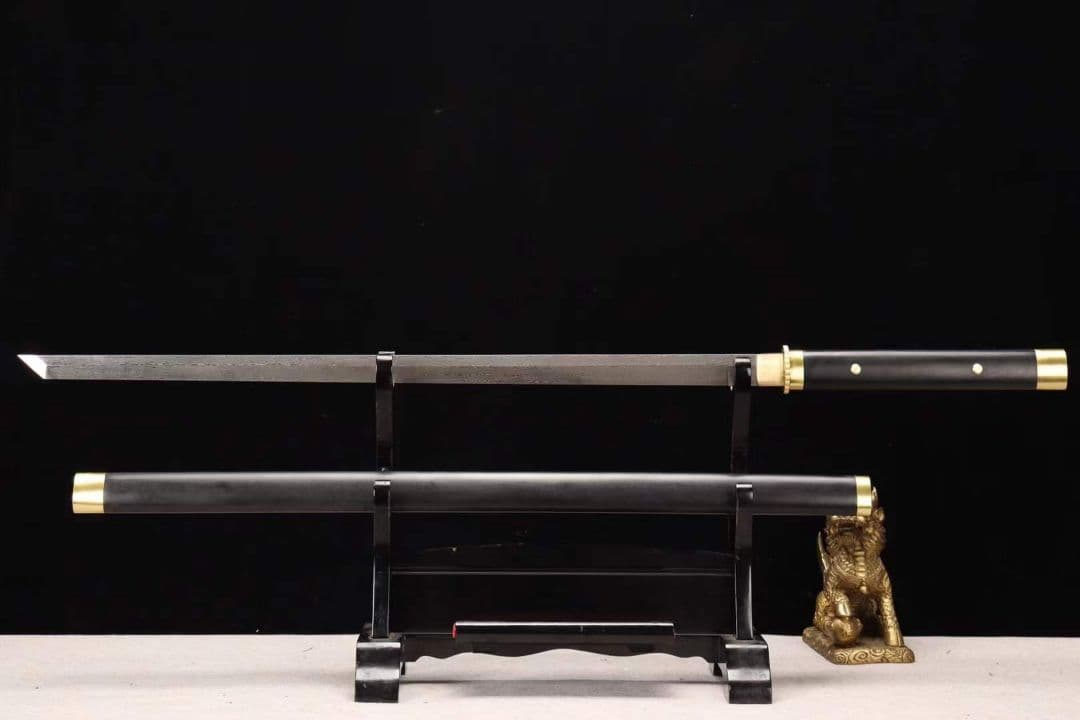 【素振りの唐刀】古兵器 武具　刀装具　日本刀　模造刀 居合刀 封魔唐刀