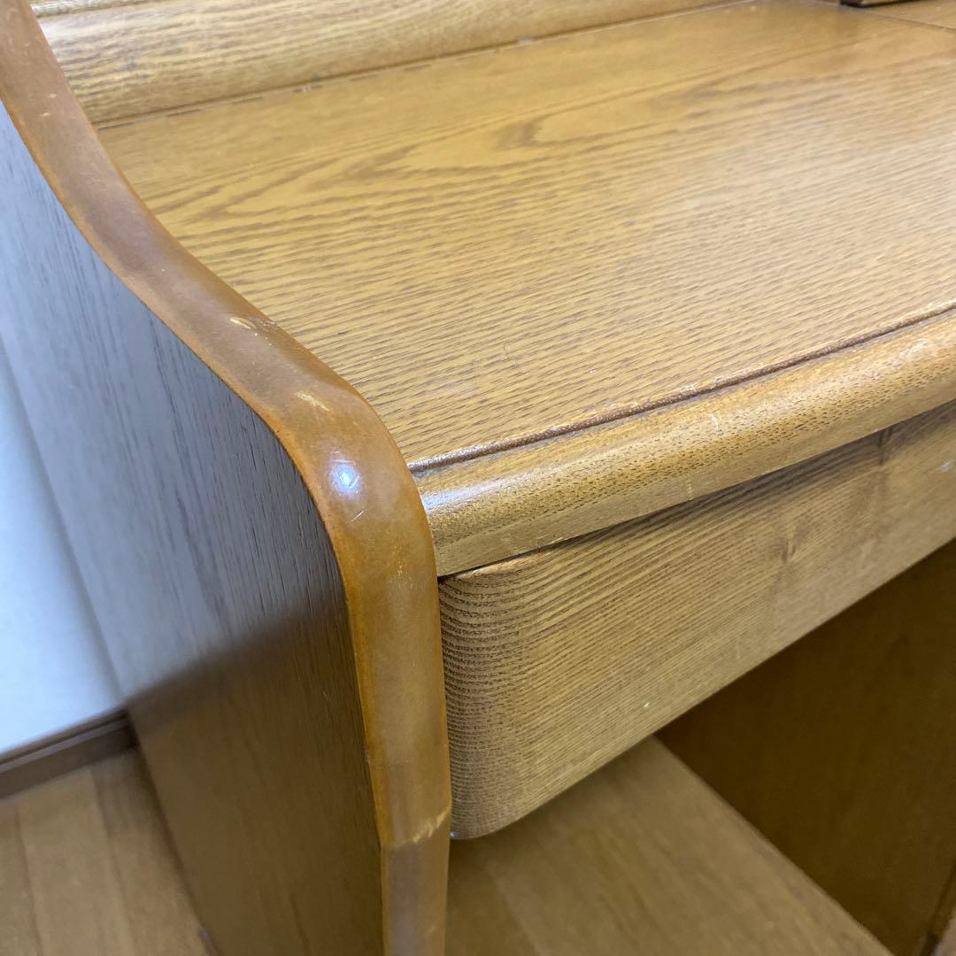 ナチュラルウッド　ドレッサー　デスク　椅子無し