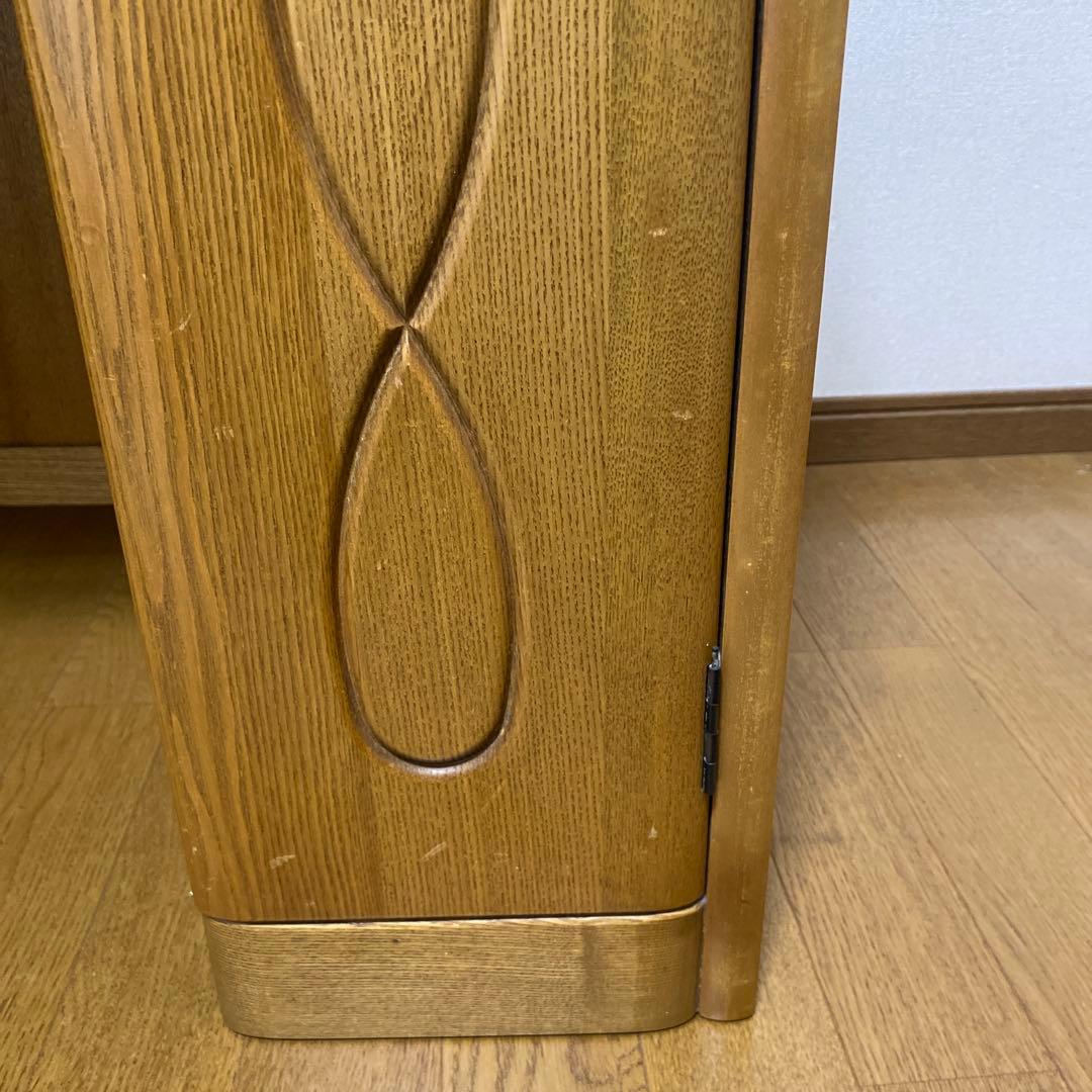 ナチュラルウッド　ドレッサー　デスク　椅子無し