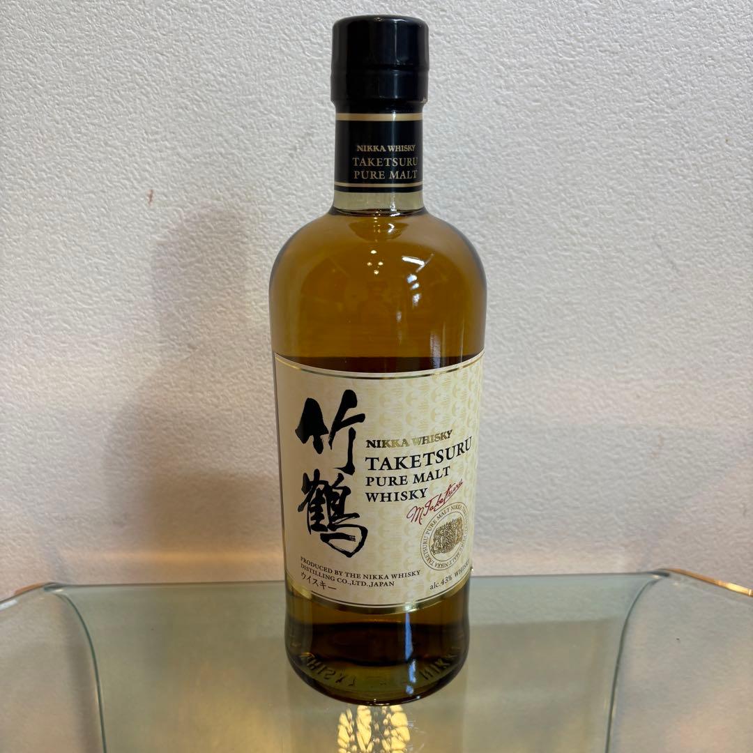 NA3474 未開栓! 竹鶴 TAKETSURU ピュアモルト ウイスキー