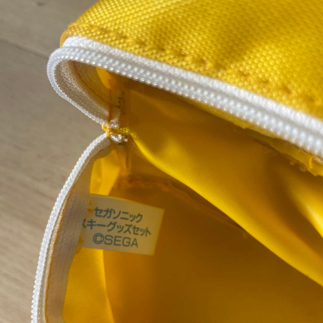 セガ ソニック ぬいぐるみ ポーチ型　　平成レトロ　希少　レア　非売品　1994