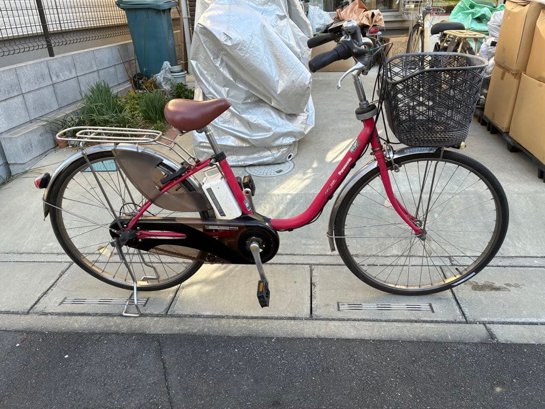 電動アシスト自転車 新基準車 パナソニック 26インチ 3段変速