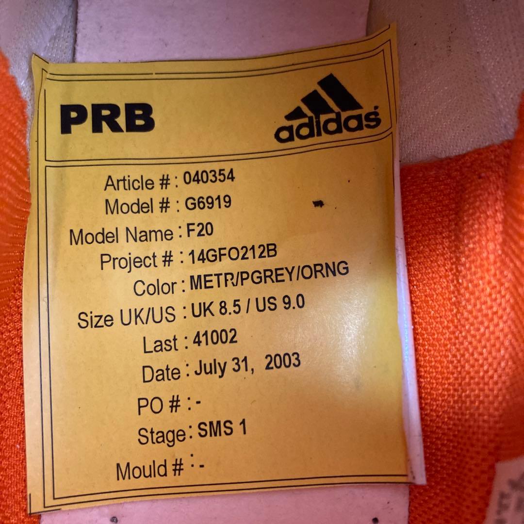 【レア品】アディダス 初代 F50 サッカーシューズ 27cm 白