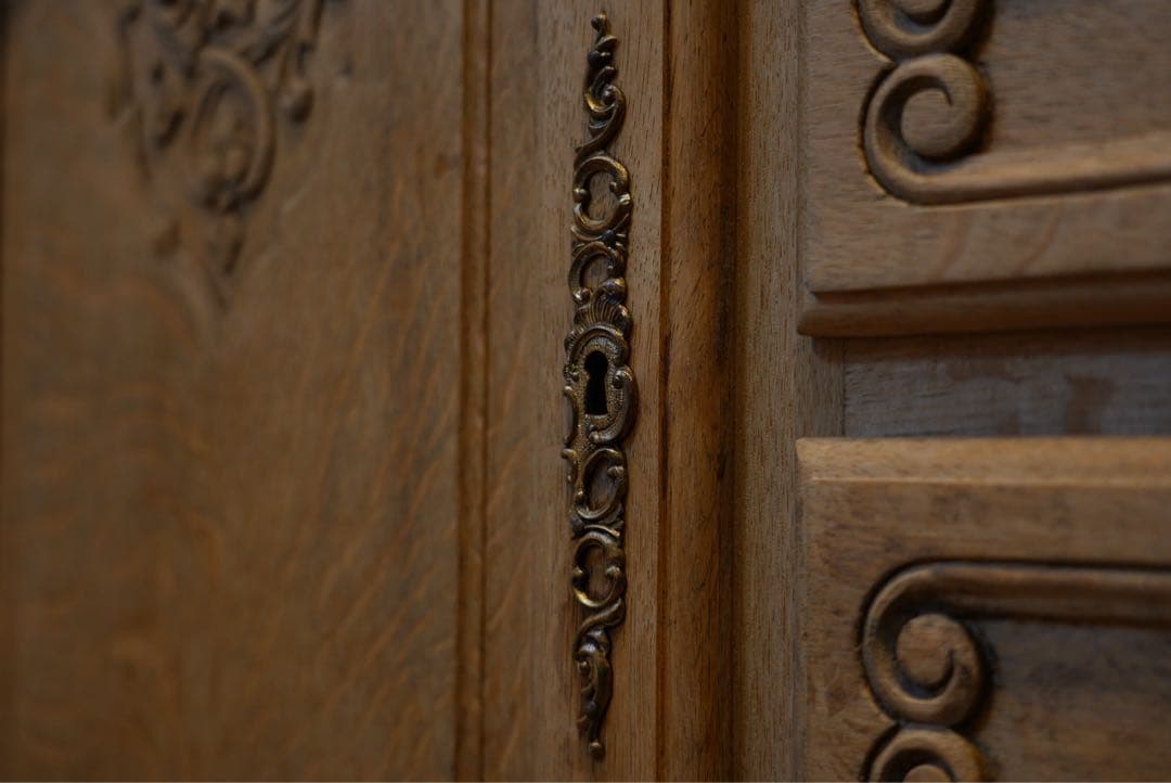 フランス　アンティーク　キャビネット　1900年頃