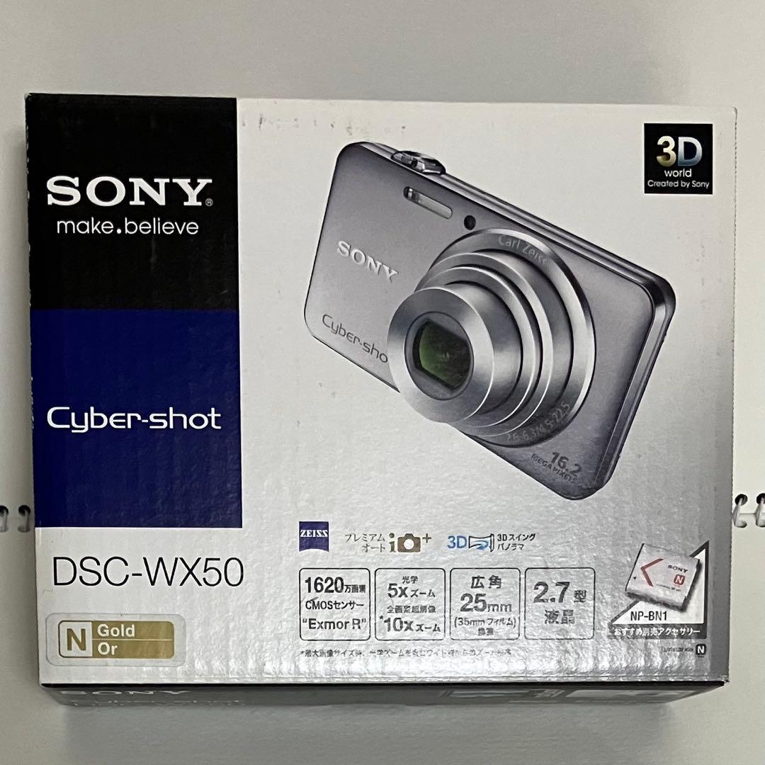 新品 SONY Cyber-shot DSC-WX50 ゴールド