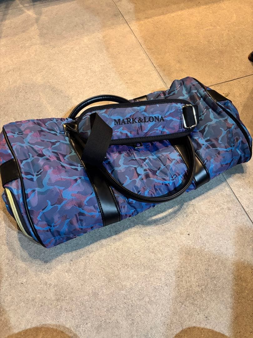 やす君プロフ確認 　MARK&LONA ゴルフボストンバック　新品