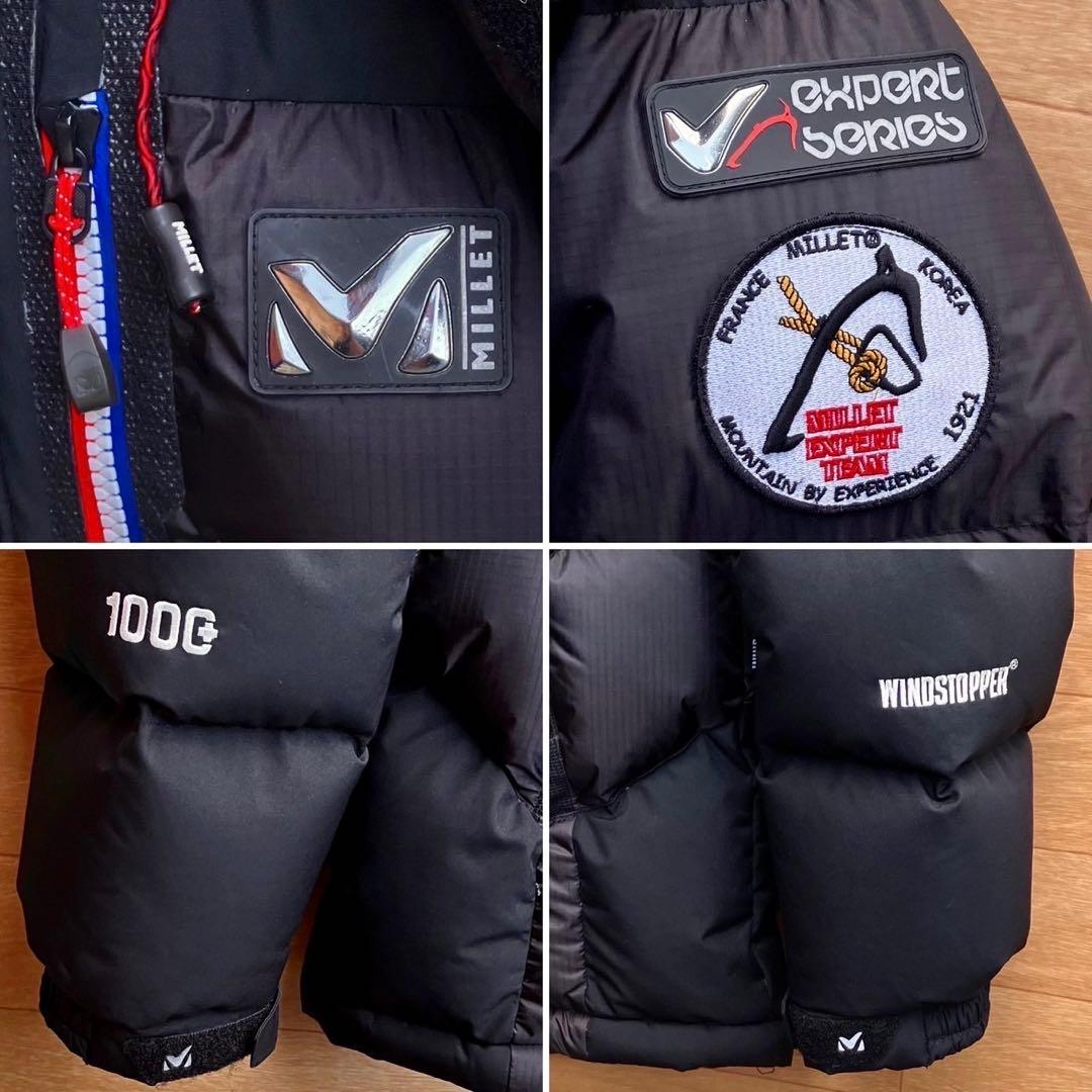 ミレー ダウンジャケット M 1000フィル WINDSTOPPER ダウン