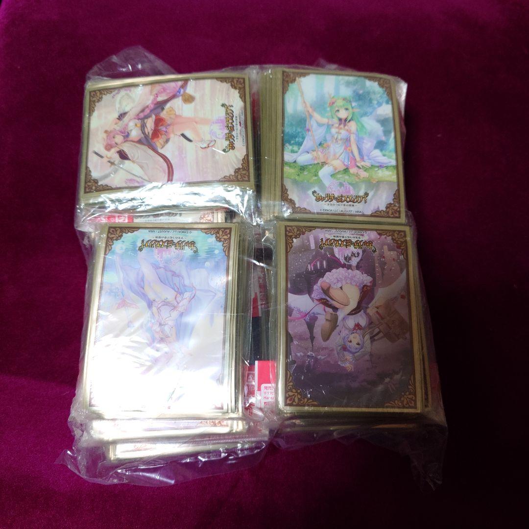 あいりすミスティリア　アシュリー　ヴァレリア　コト　セシル　スリーブ　16セット