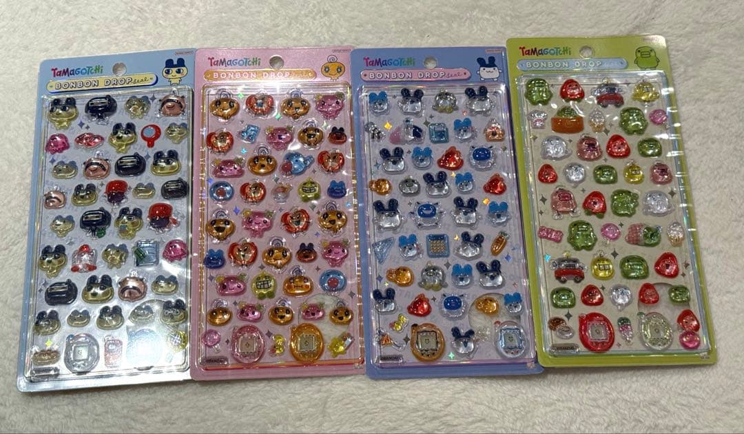 m*u様 正規品 たまごっち ボンボンドロップシール 4種セット
