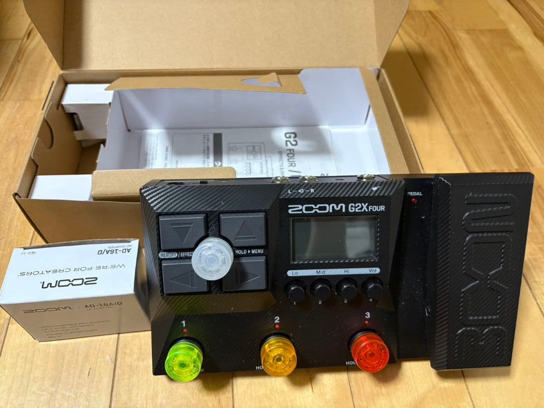 【ZOOM G2X FOUR】ズーム マルチエフェクター