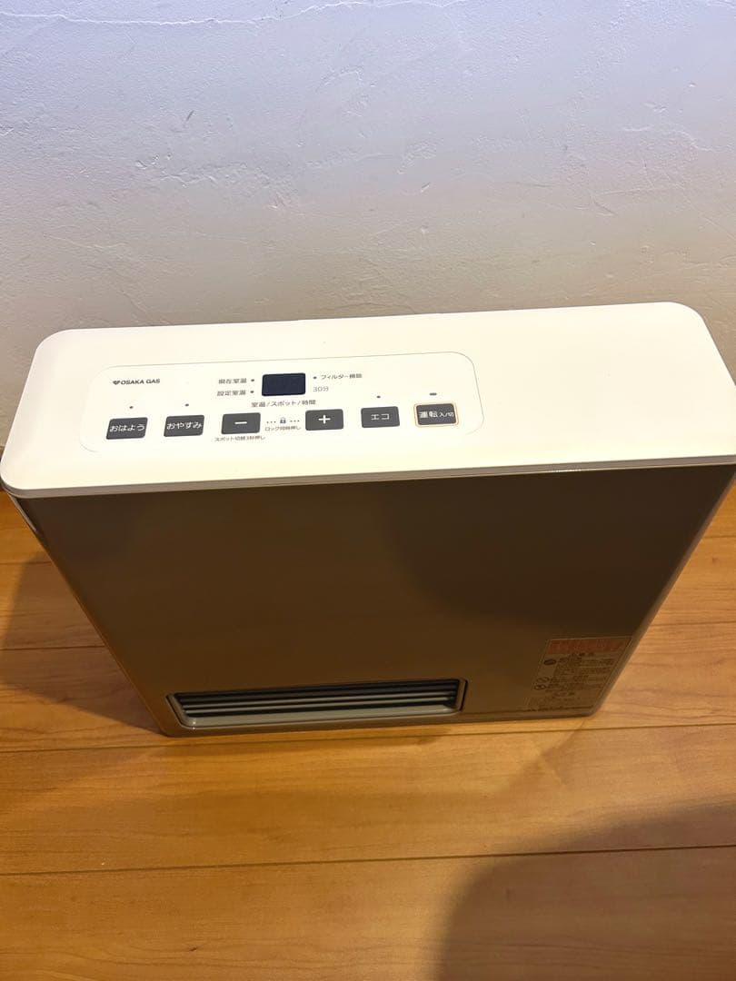 【新品未使用】OSAKA GAS ガスファンヒーター